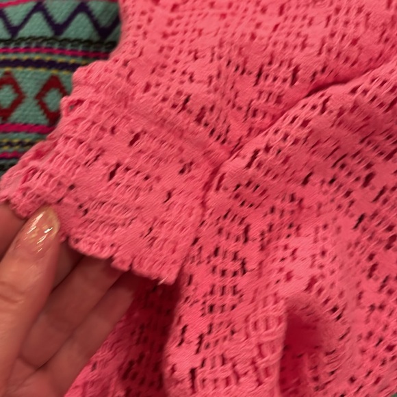 BNWT ๐ SURF GYPSY Crochet Cargo beach Pant in Hot Pink ๐โโ๏ธ - Picture 9 of 13